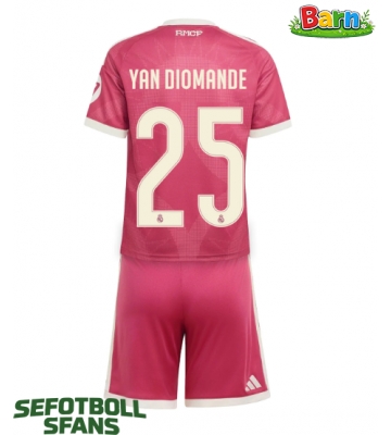 Real Madrid Yan Diomande #25 Tredjeställ Barn 2026-27 Kortärmad (+ Korta byxor)